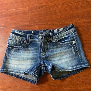 MISS ME  gorgeous “angel wings” shorts!